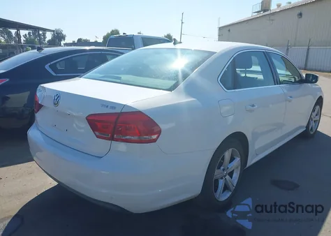 2013 Volkswagen Passat 2.0L Tdi Se из США, поврежденный, VIN 1VWBN7A35DC069943